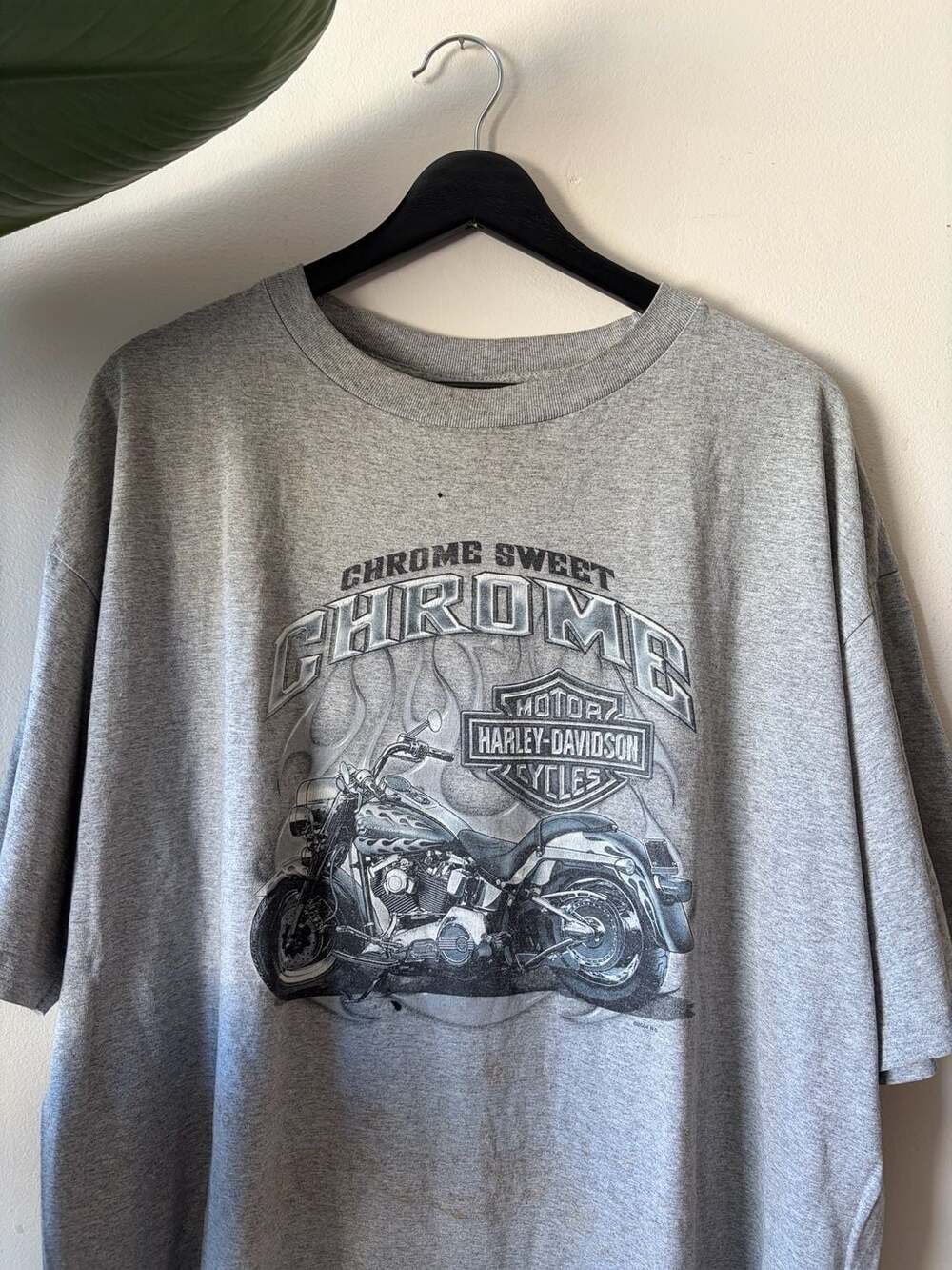 Vintage 2004 Harley-Davidson Chrome Sweet Chrome San Diego California T-Shirt 2X